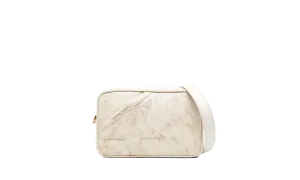 Star Bag Faded Leather Body and Star "White"