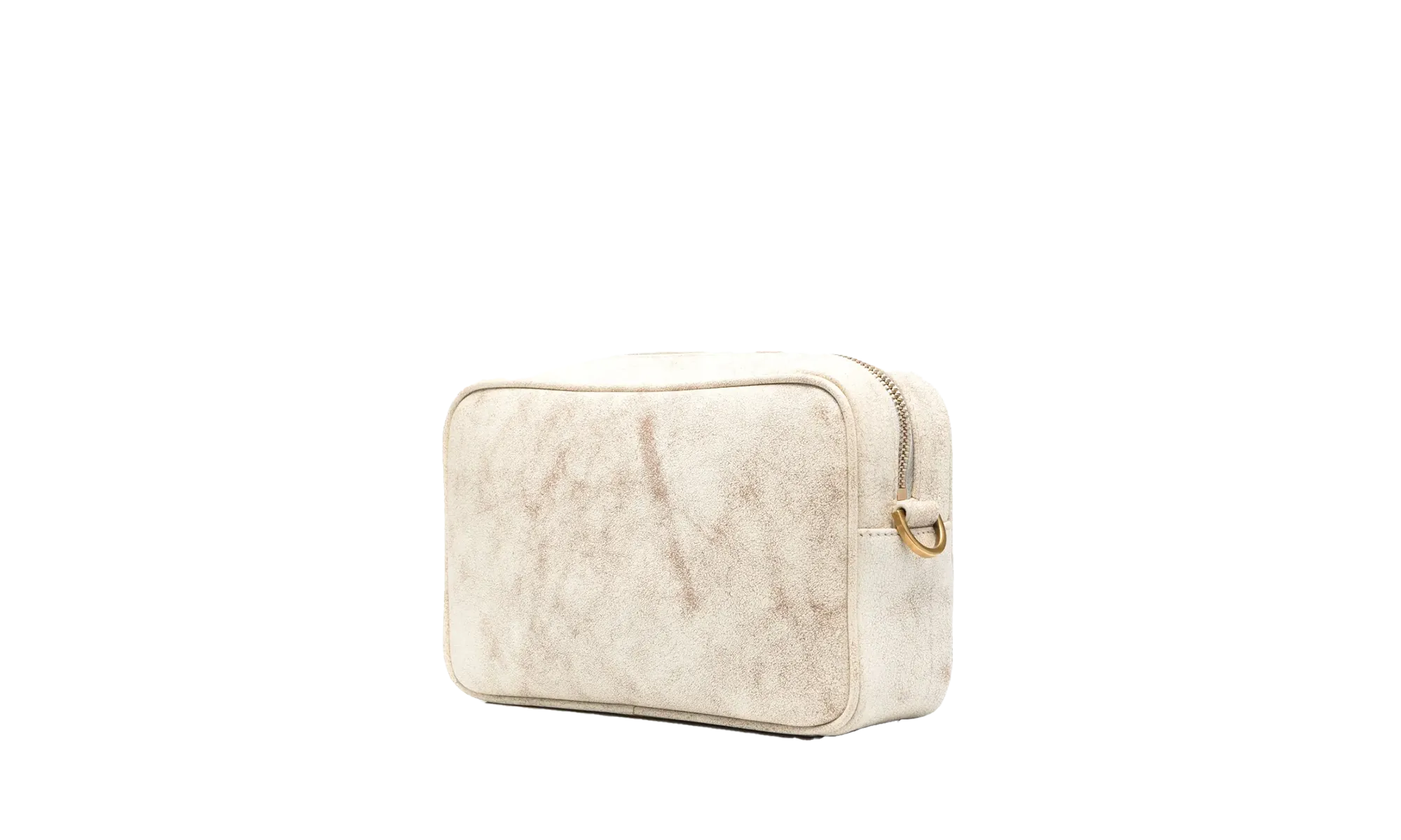 Star Bag Faded Leather Body and Star "White"