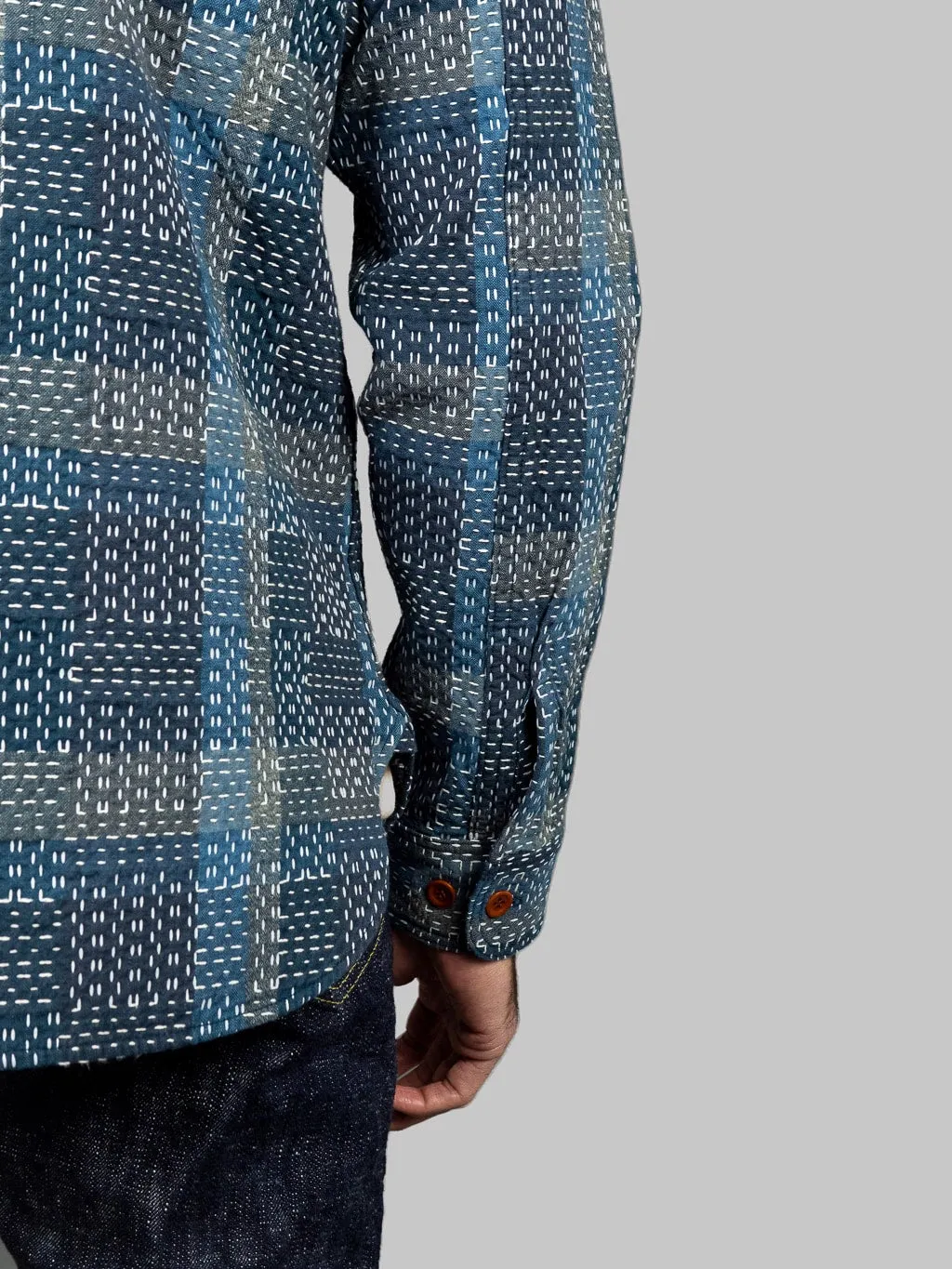 Studio D'Artisan Nogari Sashiko Shirt