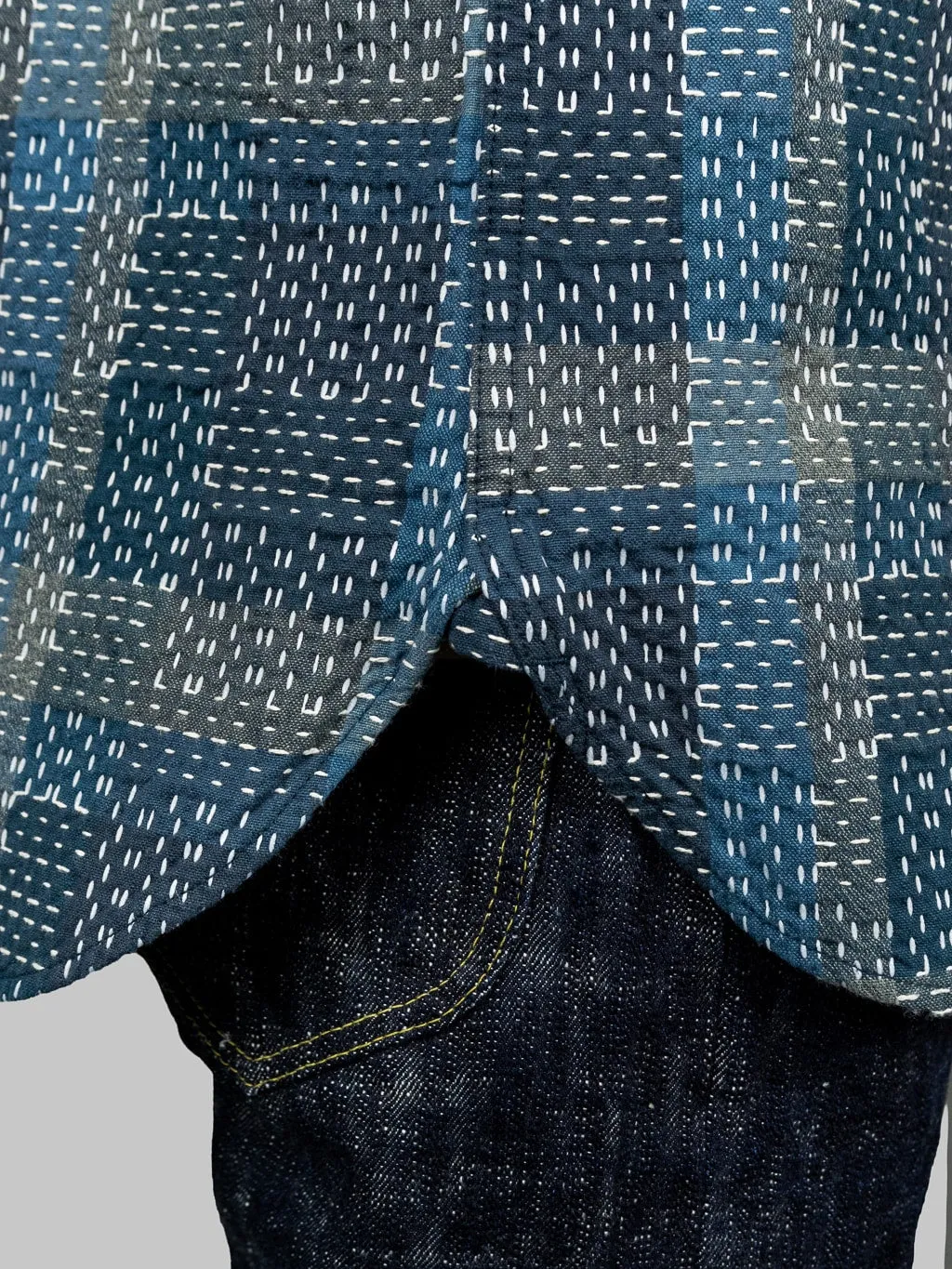 Studio D'Artisan Nogari Sashiko Shirt