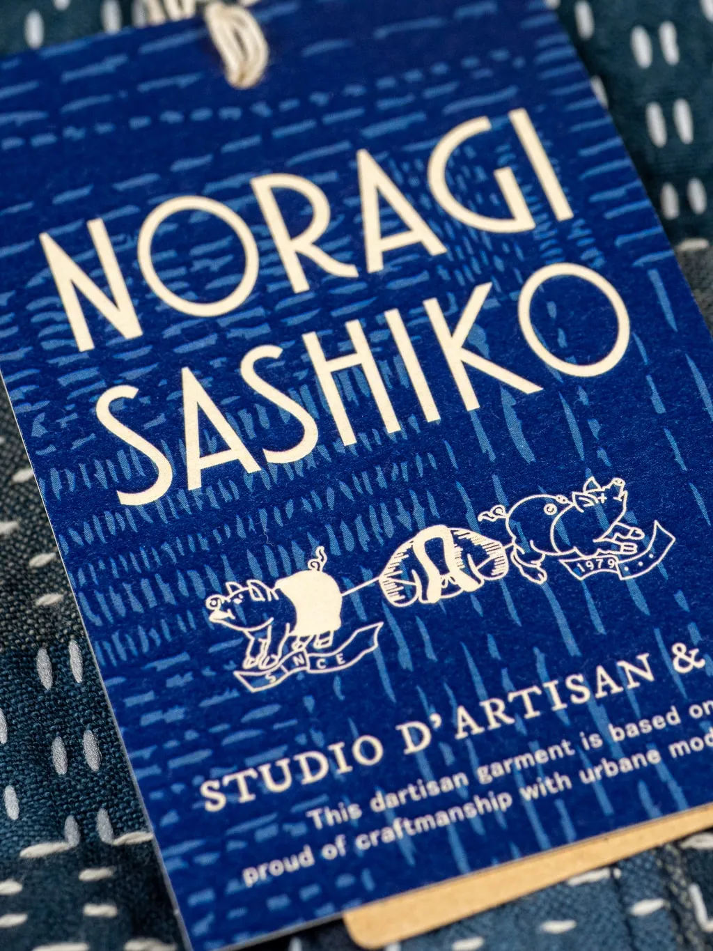 Studio D'Artisan Nogari Sashiko Shirt