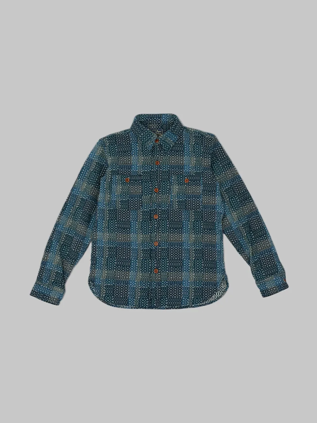 Studio D'Artisan Nogari Sashiko Shirt