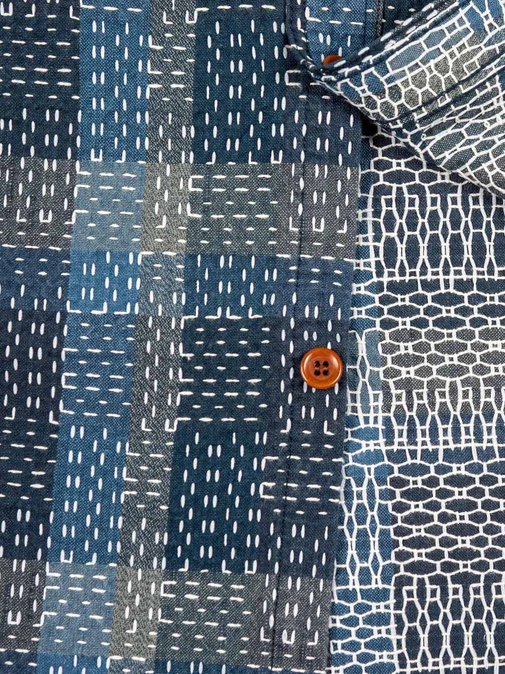 Studio D'Artisan Nogari Sashiko Shirt