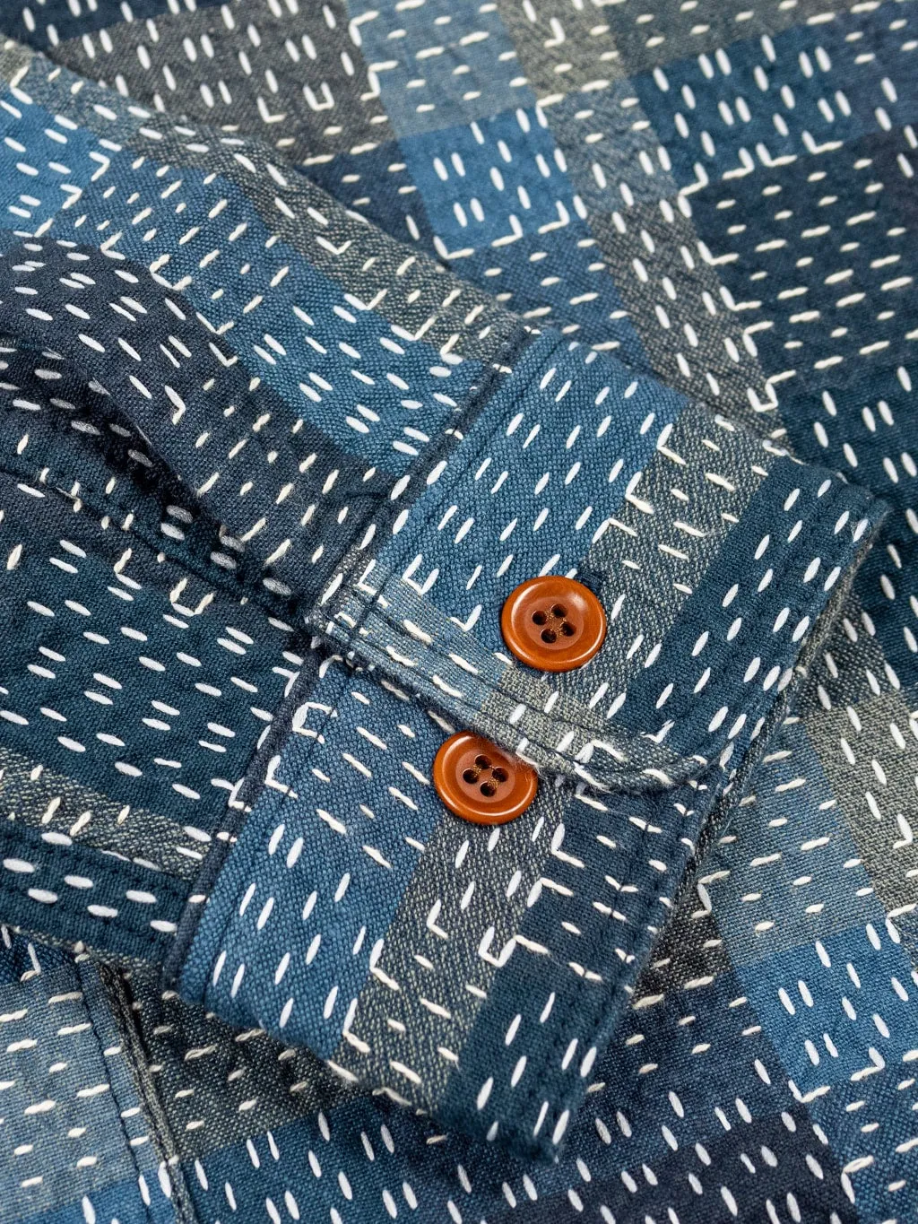 Studio D'Artisan Nogari Sashiko Shirt