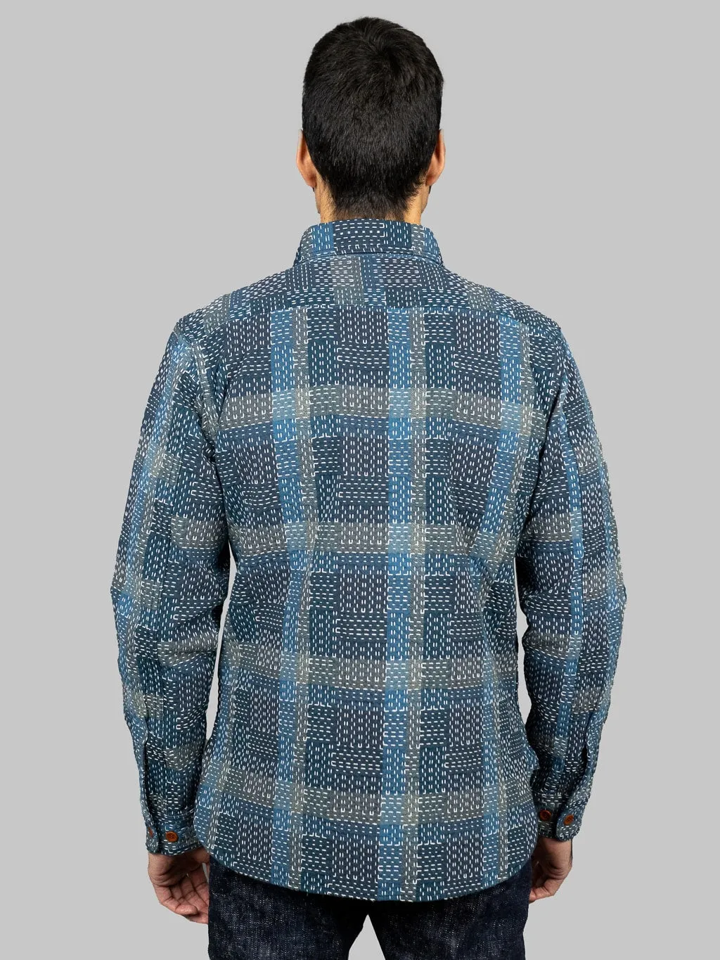 Studio D'Artisan Nogari Sashiko Shirt