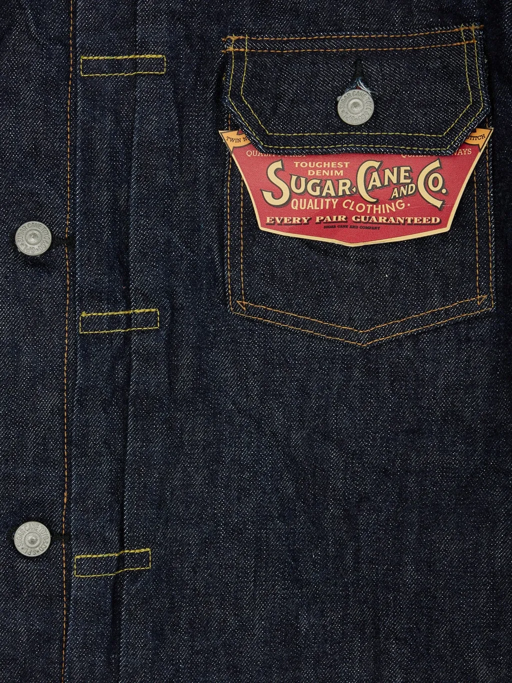 Sugar Cane 1953 Type II Wool Lined Denim Jacket
