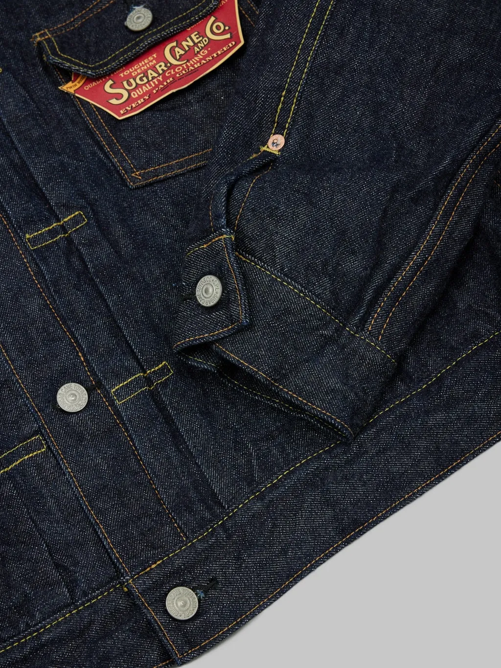 Sugar Cane 1953 Type II Wool Lined Denim Jacket
