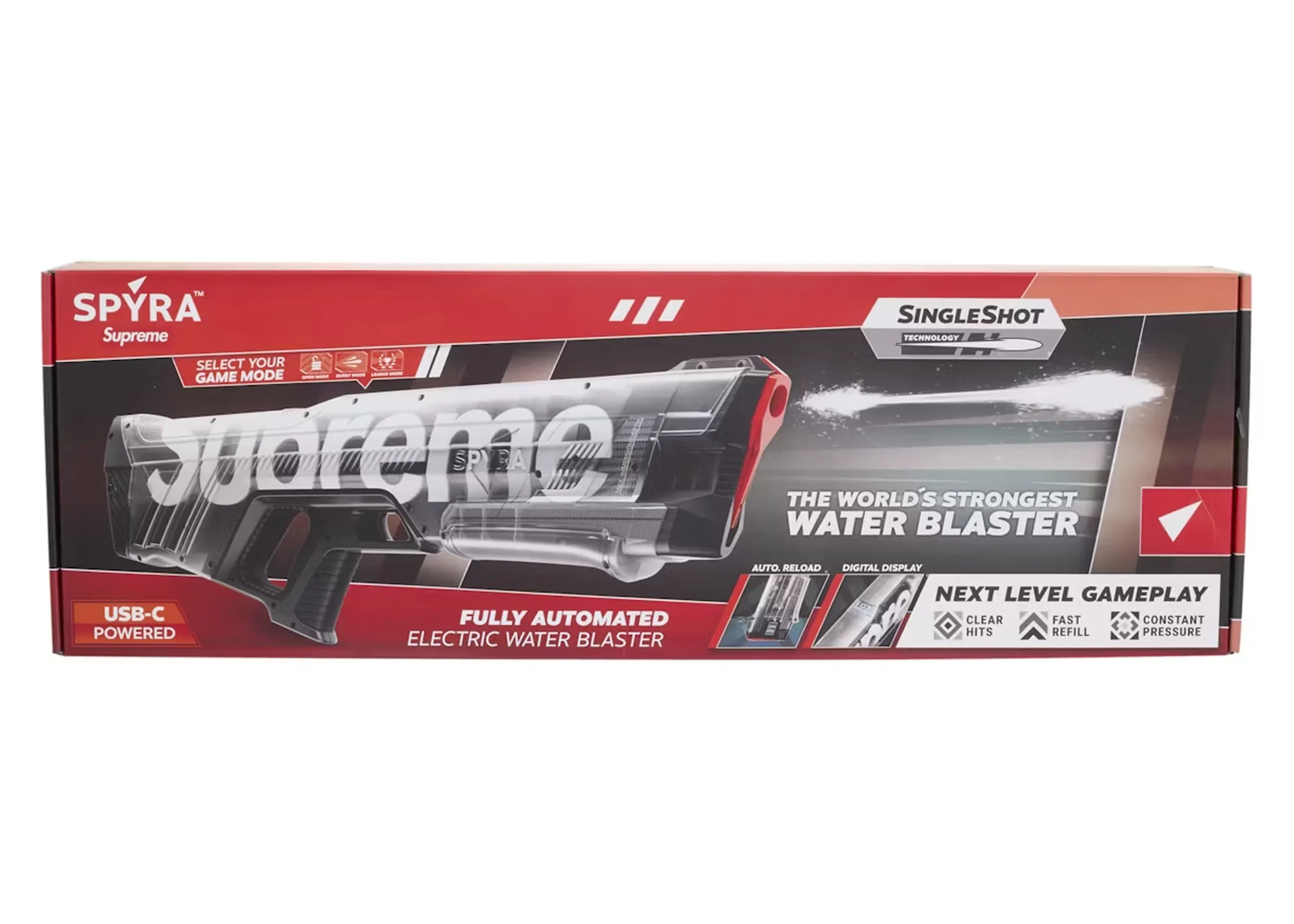 Supreme x SpyraThree Water Blaster (Clear)