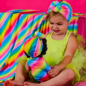 Taffy Stripes Swaddle Blanket Set