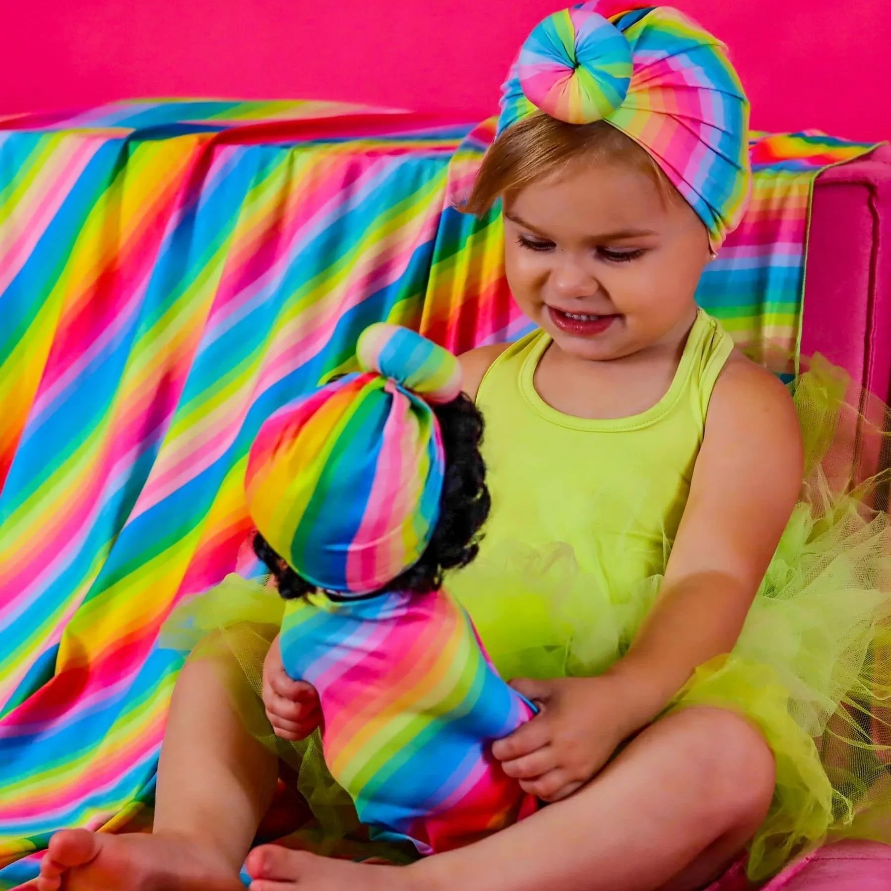 Taffy Stripes Swaddle Blanket Set