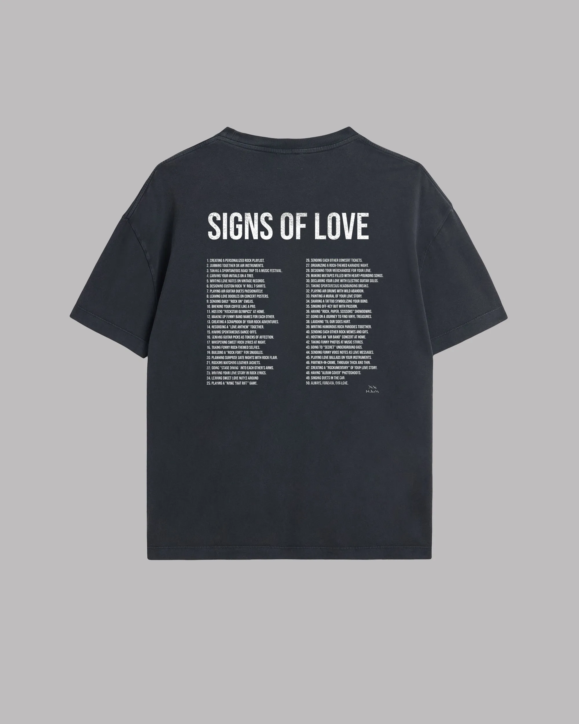 The Dark Love Signs Unisex T-Shirt