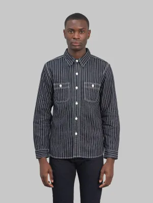 The Flat Head 10oz Indigo Wabash Work Shirt