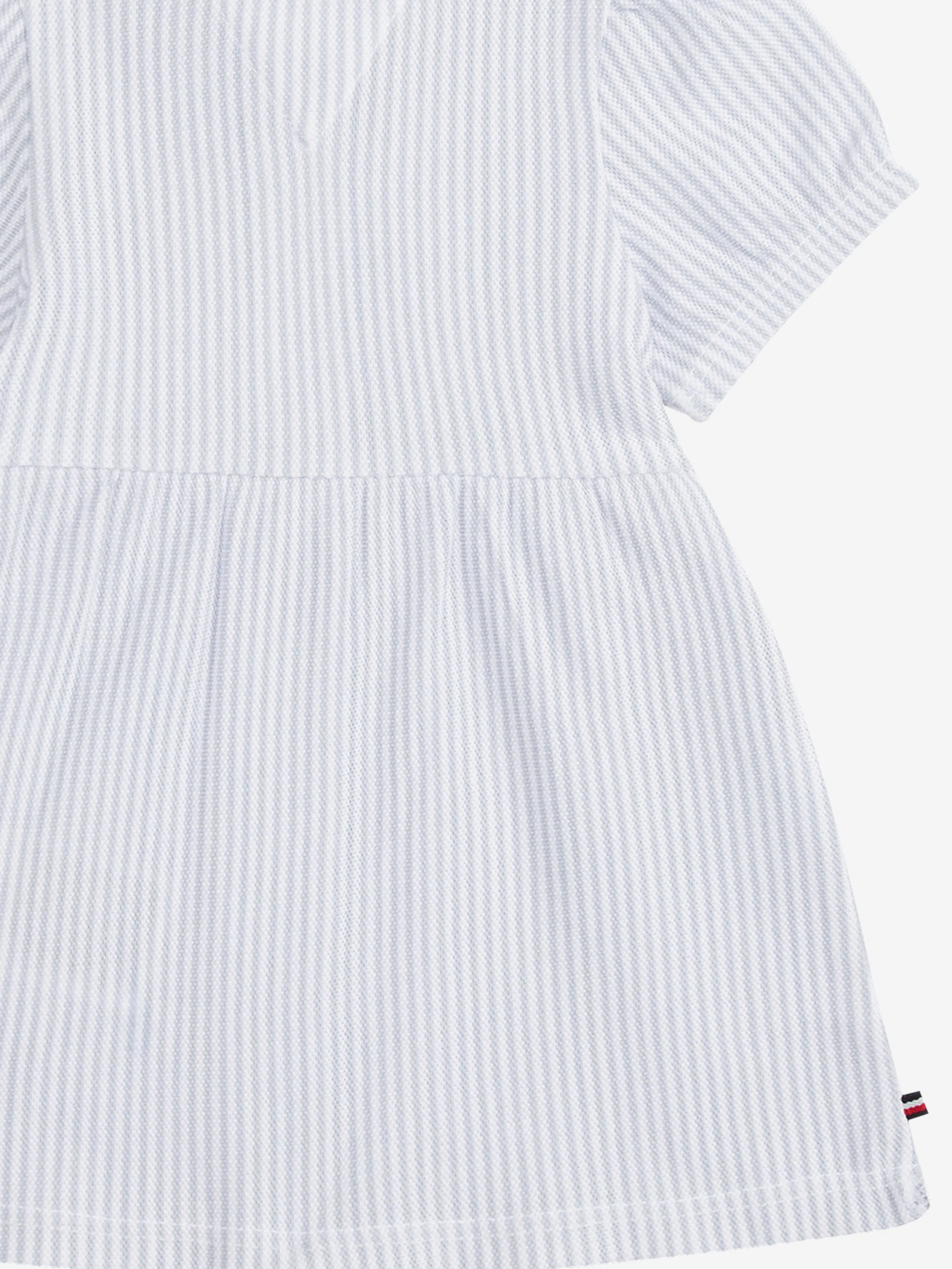 Tommy Hilfiger Baby Girls Striped Shirt Dress in Blue