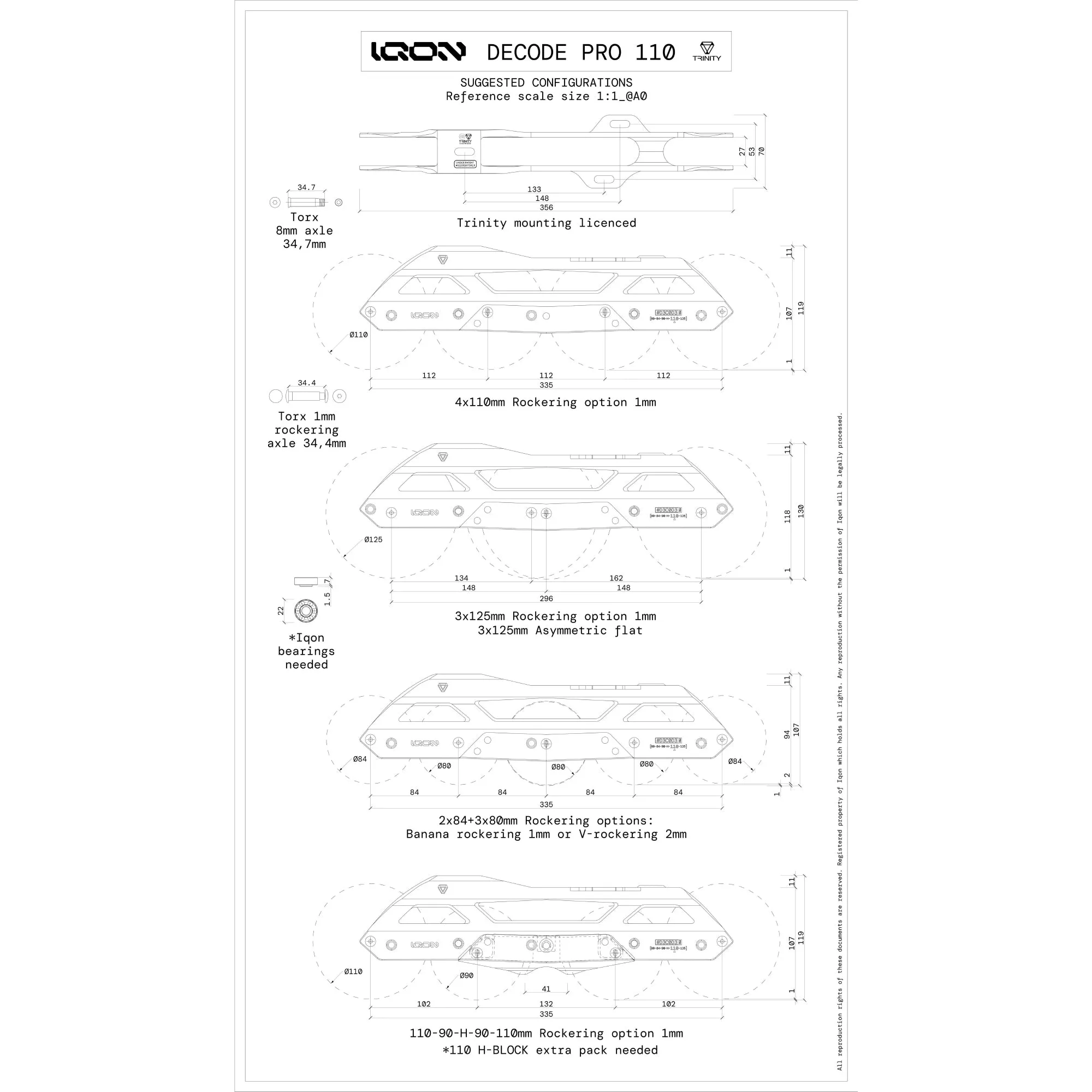 TR Decode Pro 110 Bright Combo
