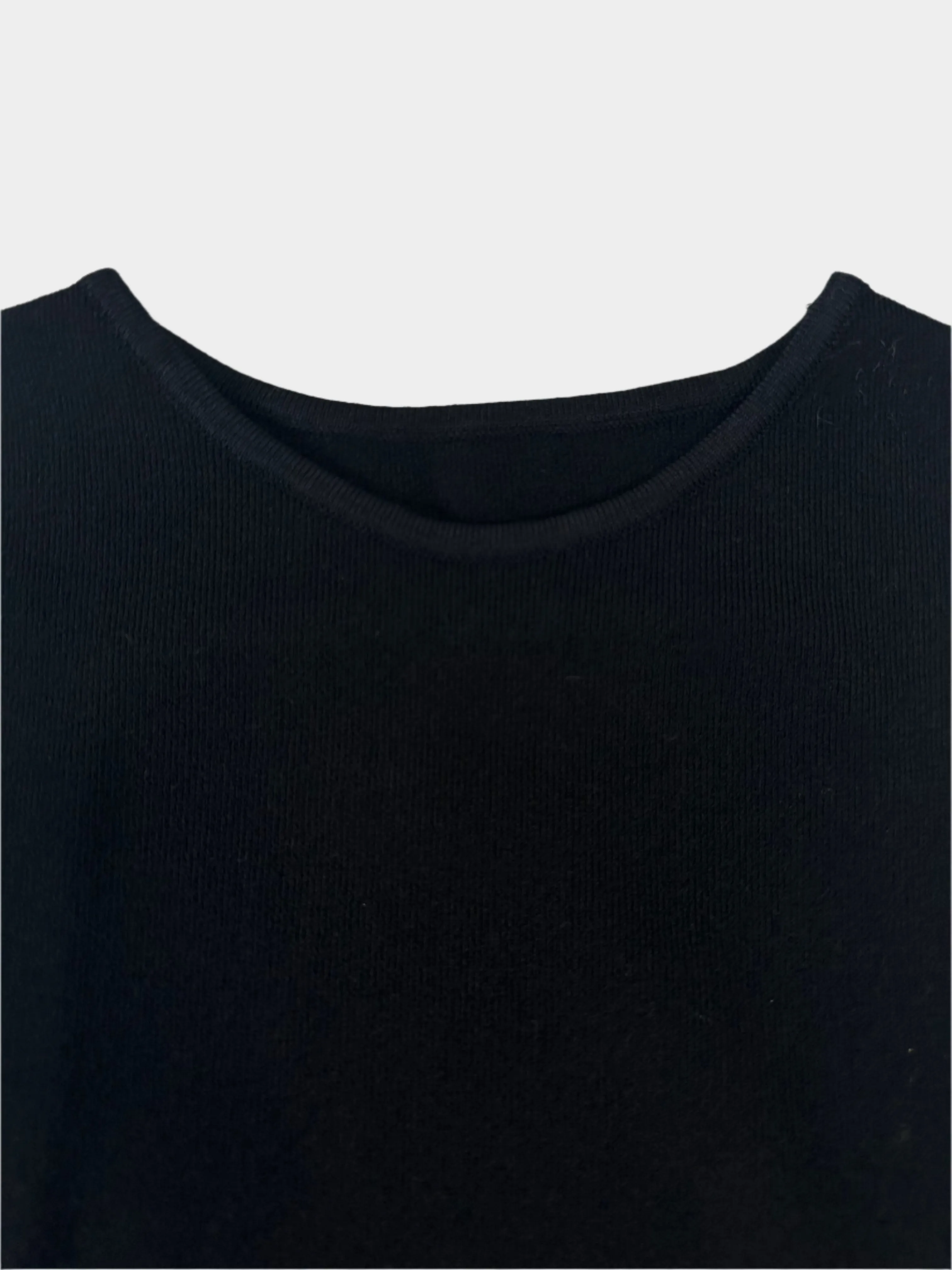 Tutina Aderente In Maglia Nera