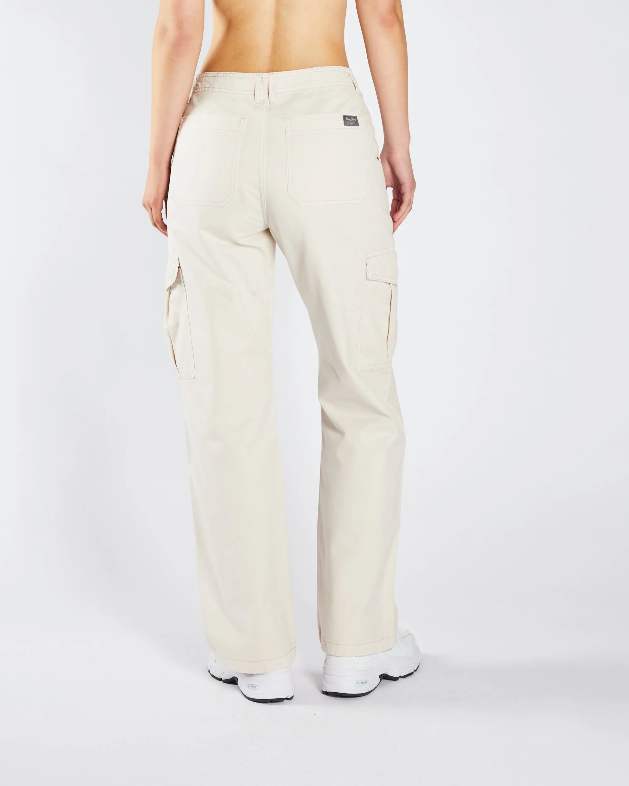 Tyler Cargo Pant Stone White