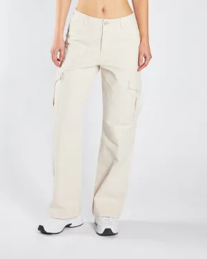 Tyler Cargo Pant Stone White