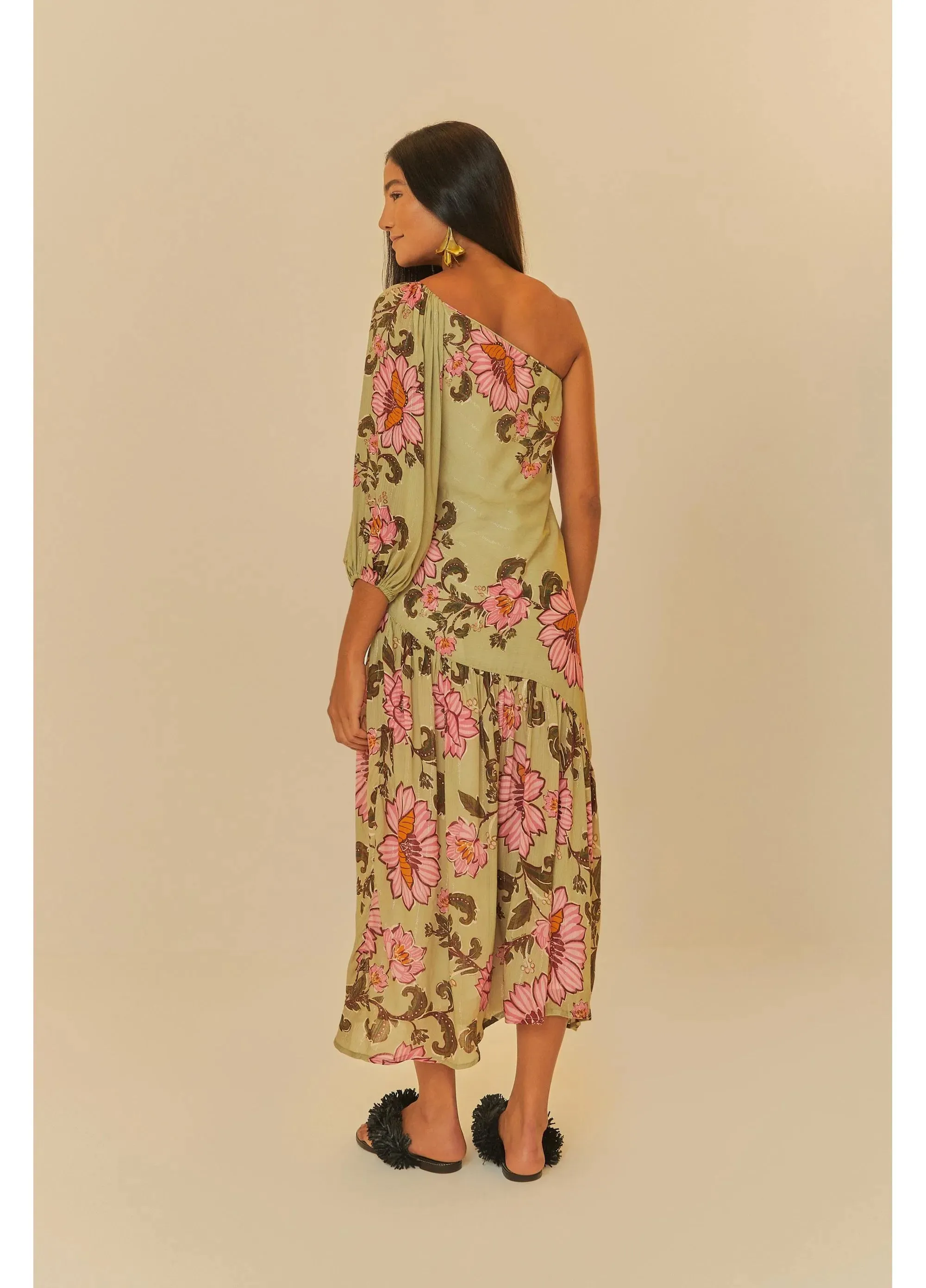 Vestido Longo Aurora Floral