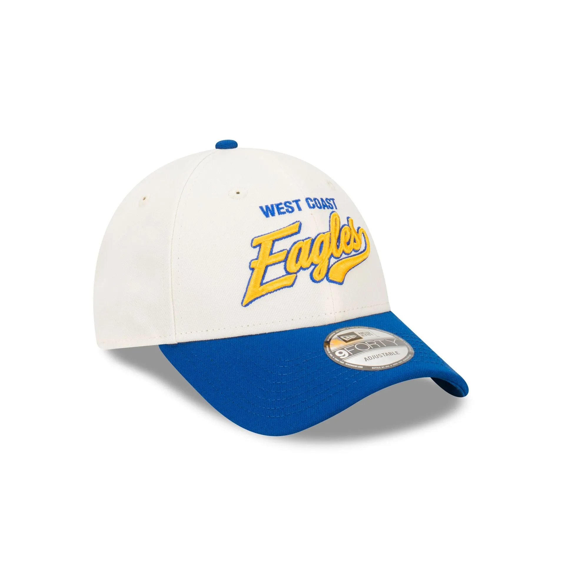 West Coast Eagles AFL Supporter Two-Tone Script 9FORTY Snapback