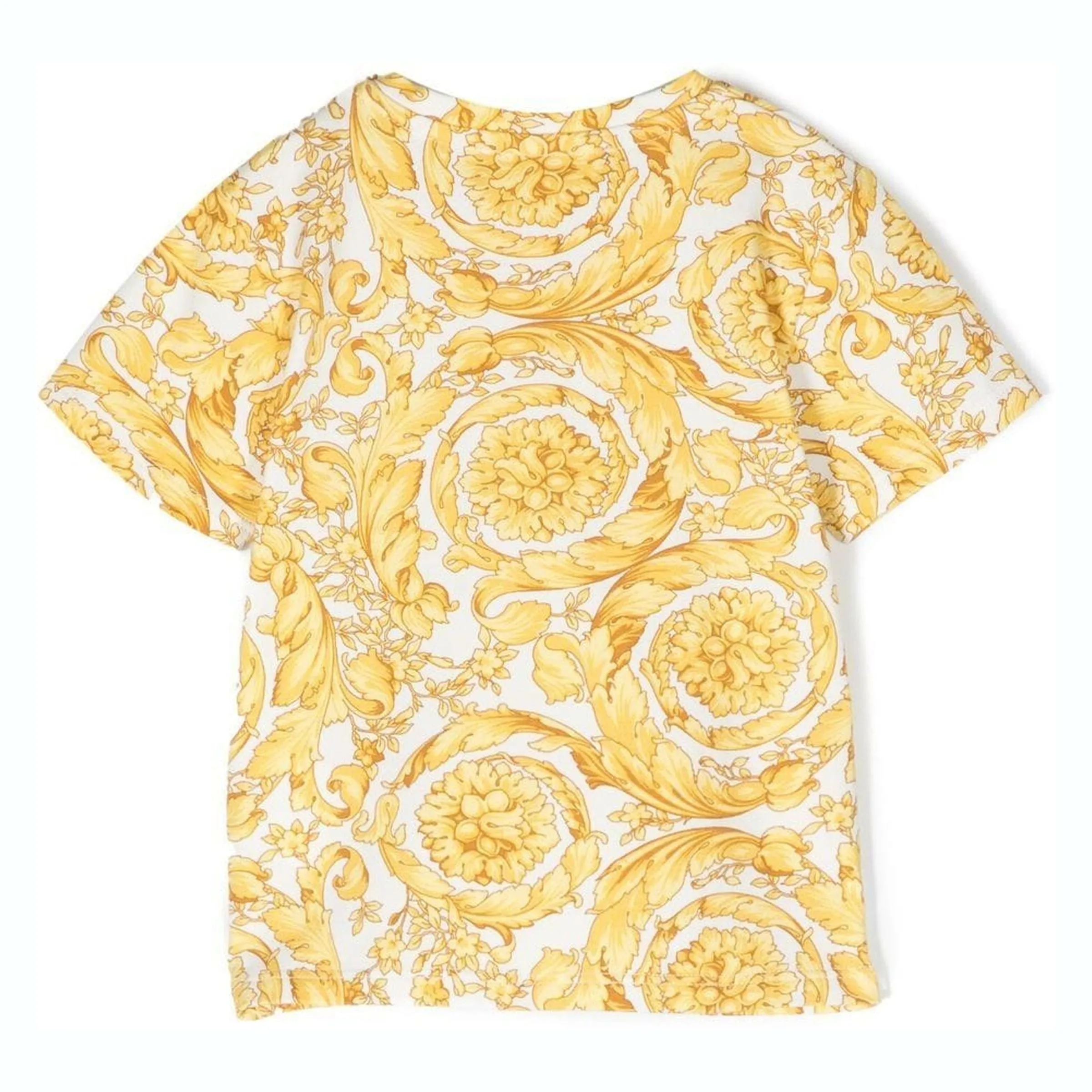 White & Gold Barocco T-Shirt