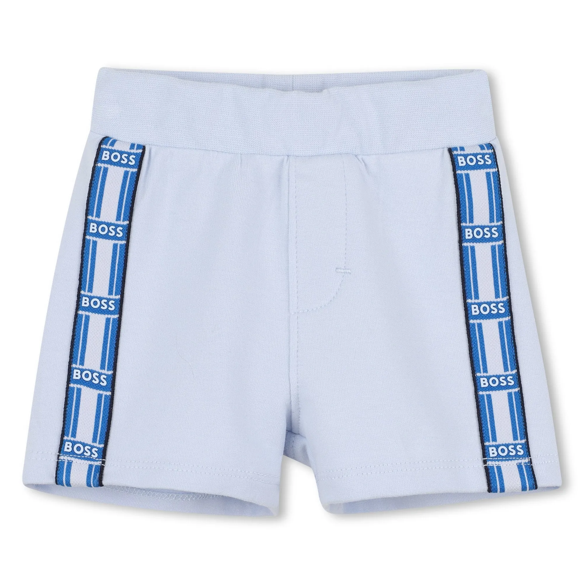 White Cat-Bear Shorts Set