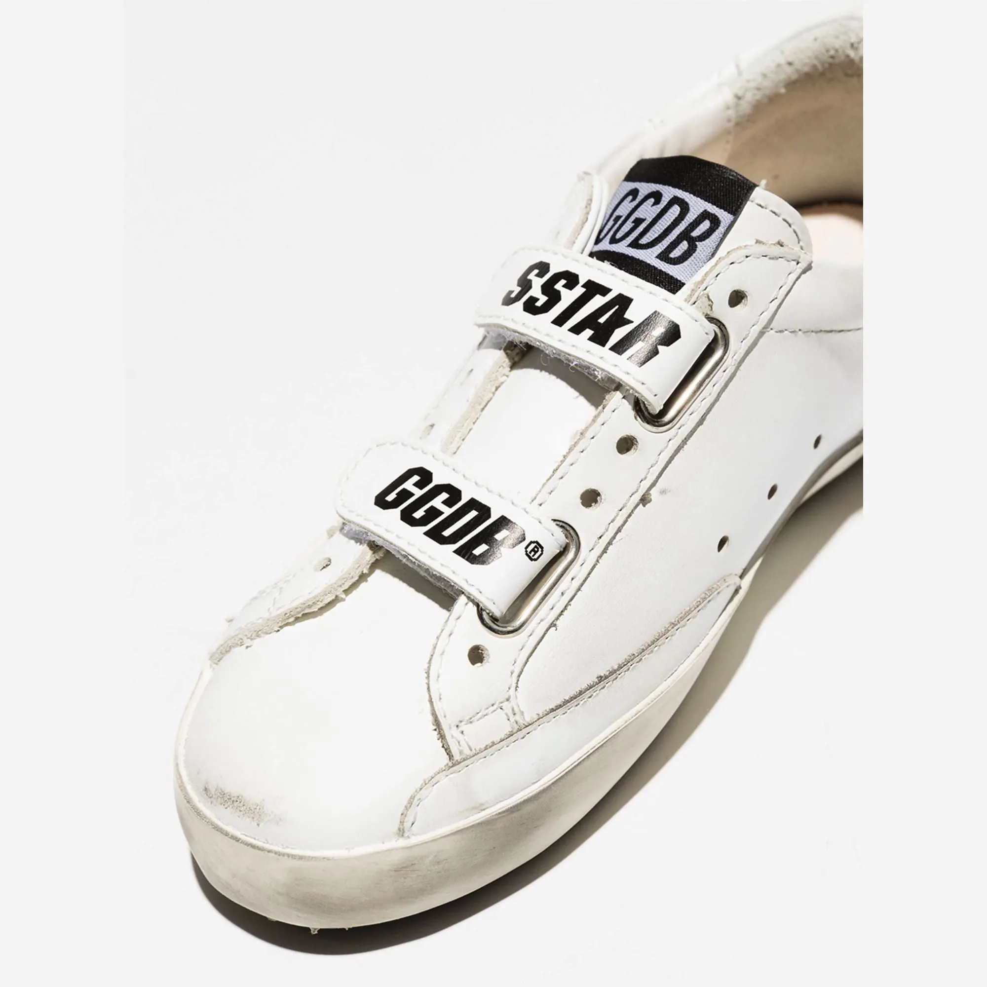White Old School Young Sneakers
