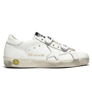 White Old School Young Sneakers