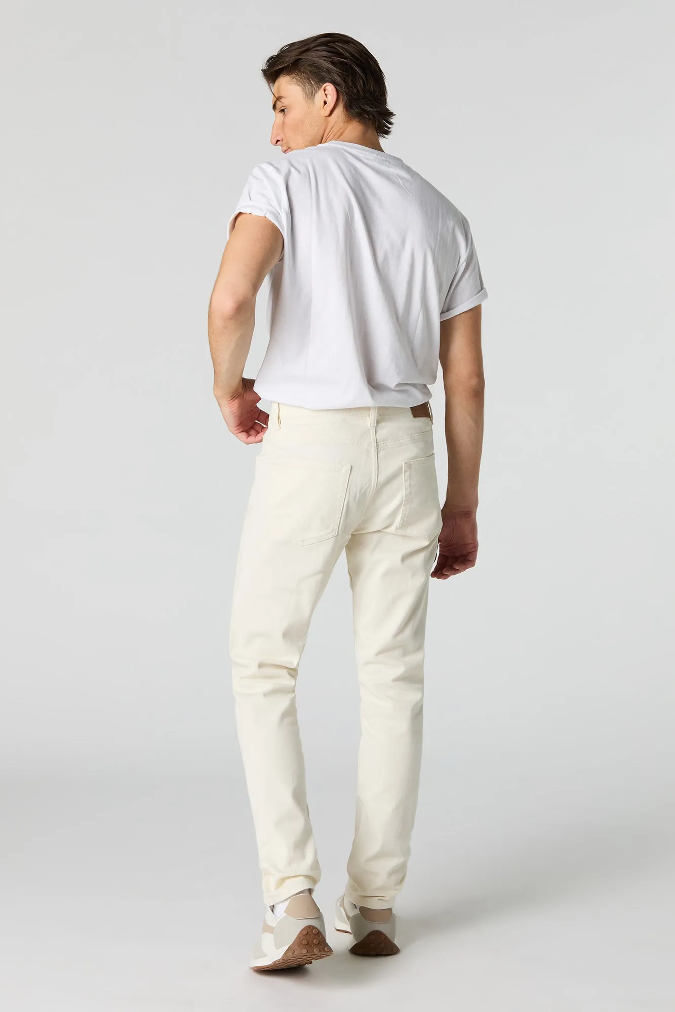 White Wash Slim Jean