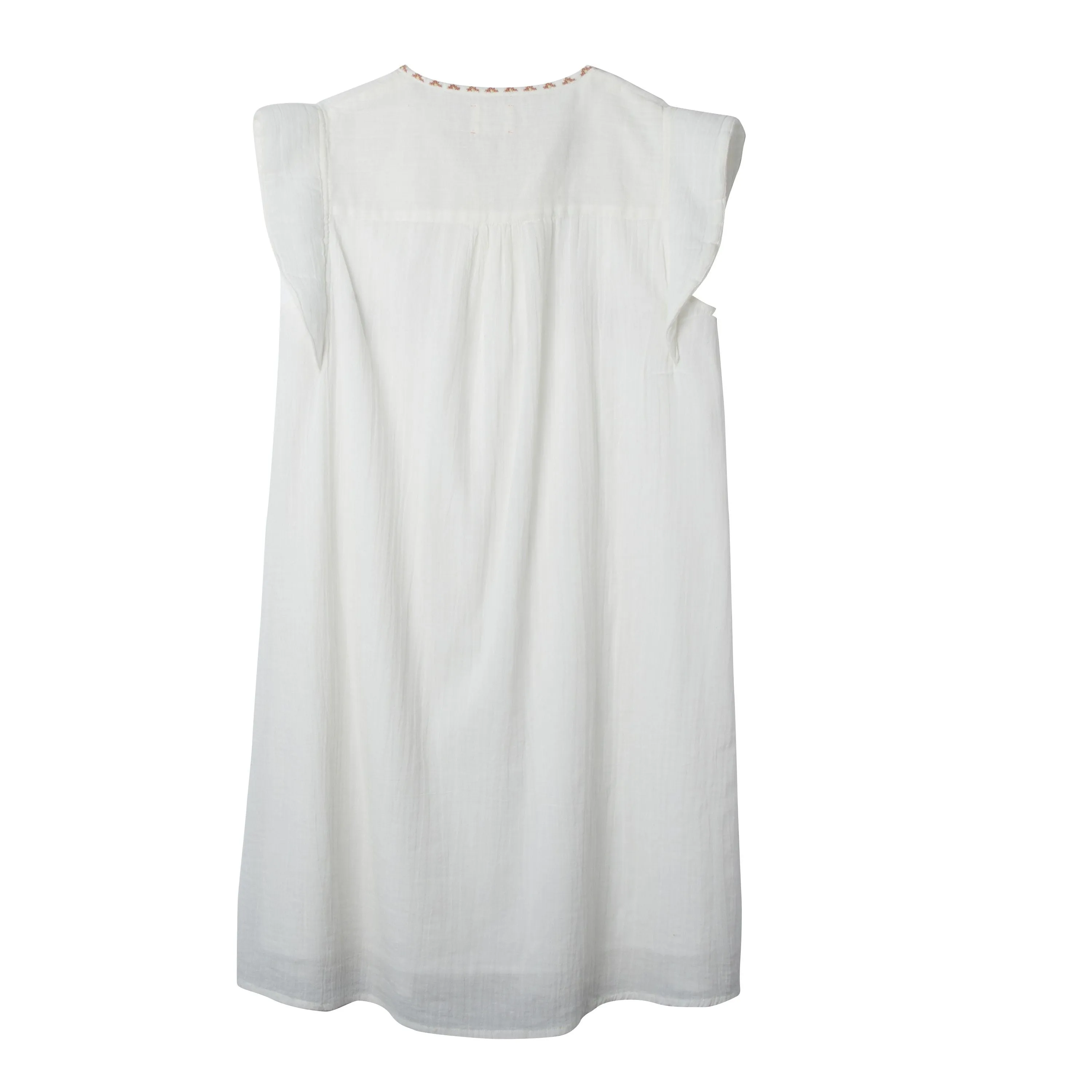 Women Dress Caraibe Off-White - ملابس