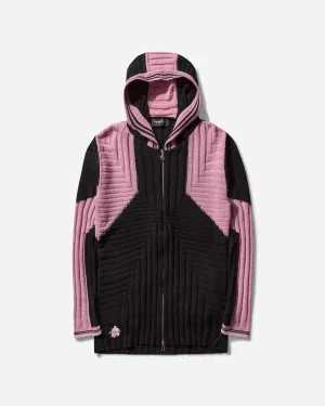 Women's Dakota Oversized Hooded Knit Raven Black / Rose Quartz