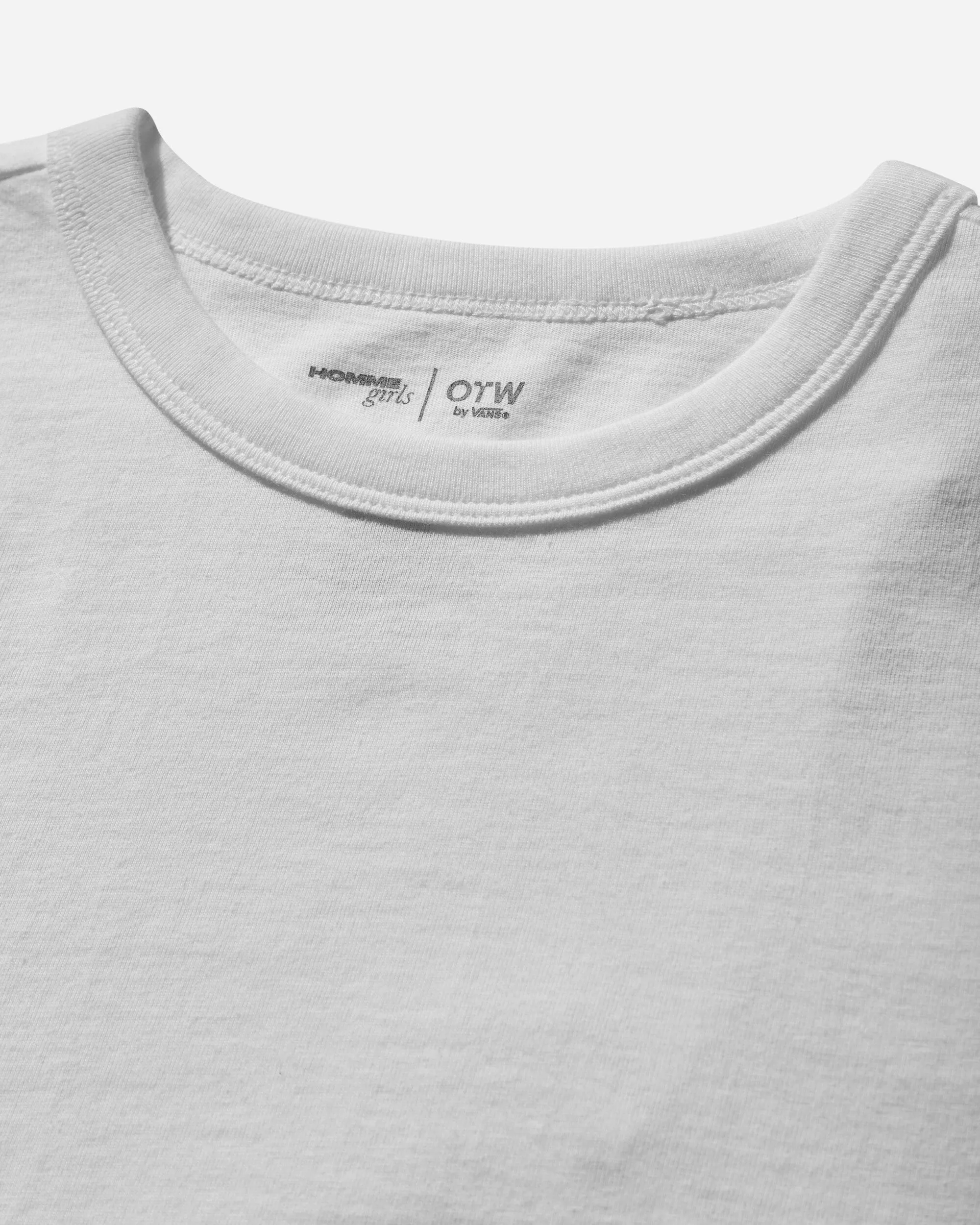 Women's HommeGirls Fitted T-Shirt White