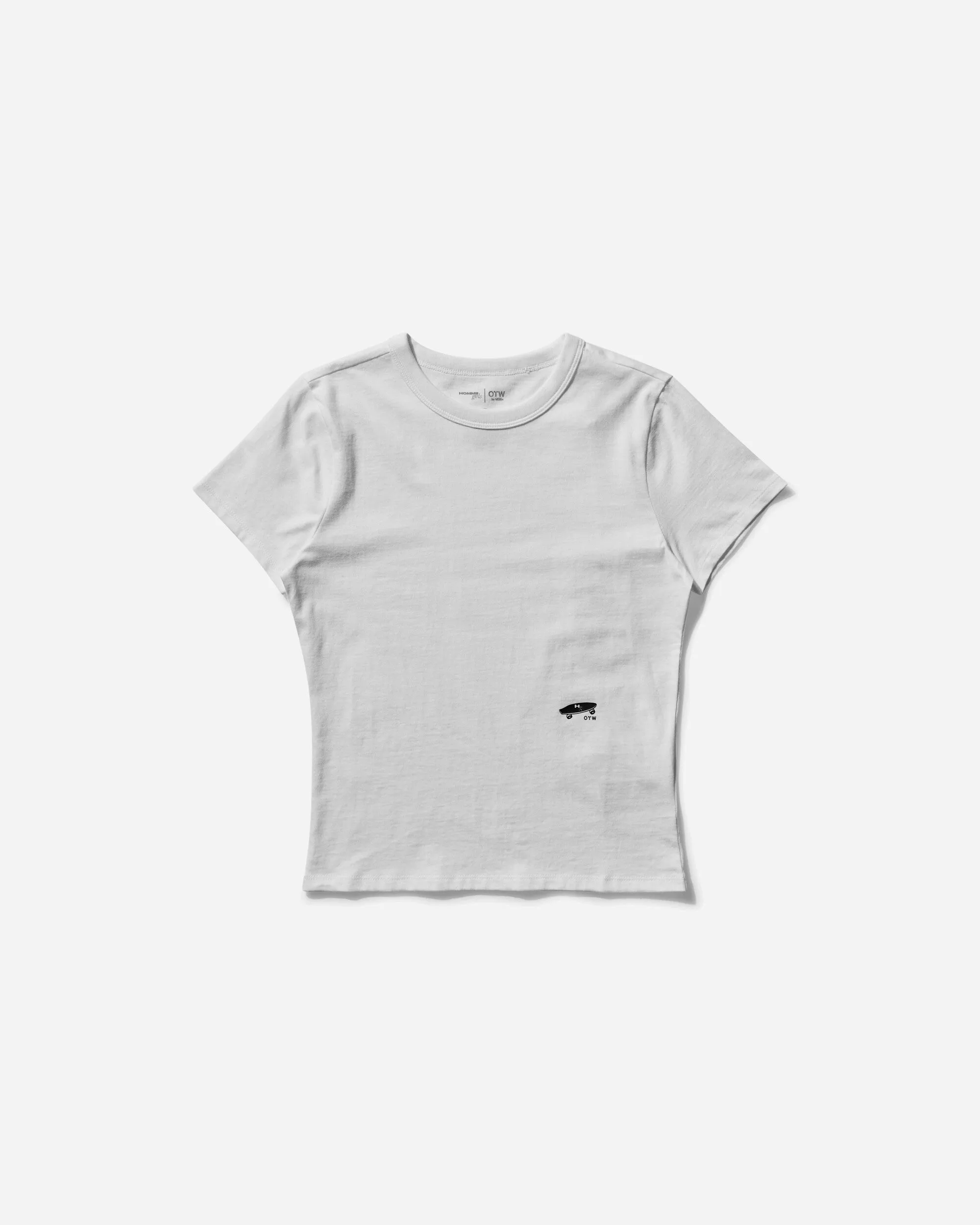 Women's HommeGirls Fitted T-Shirt White