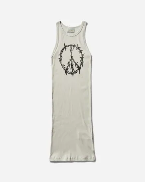 Women's Peace Lightweight Vest Dress Alabaster