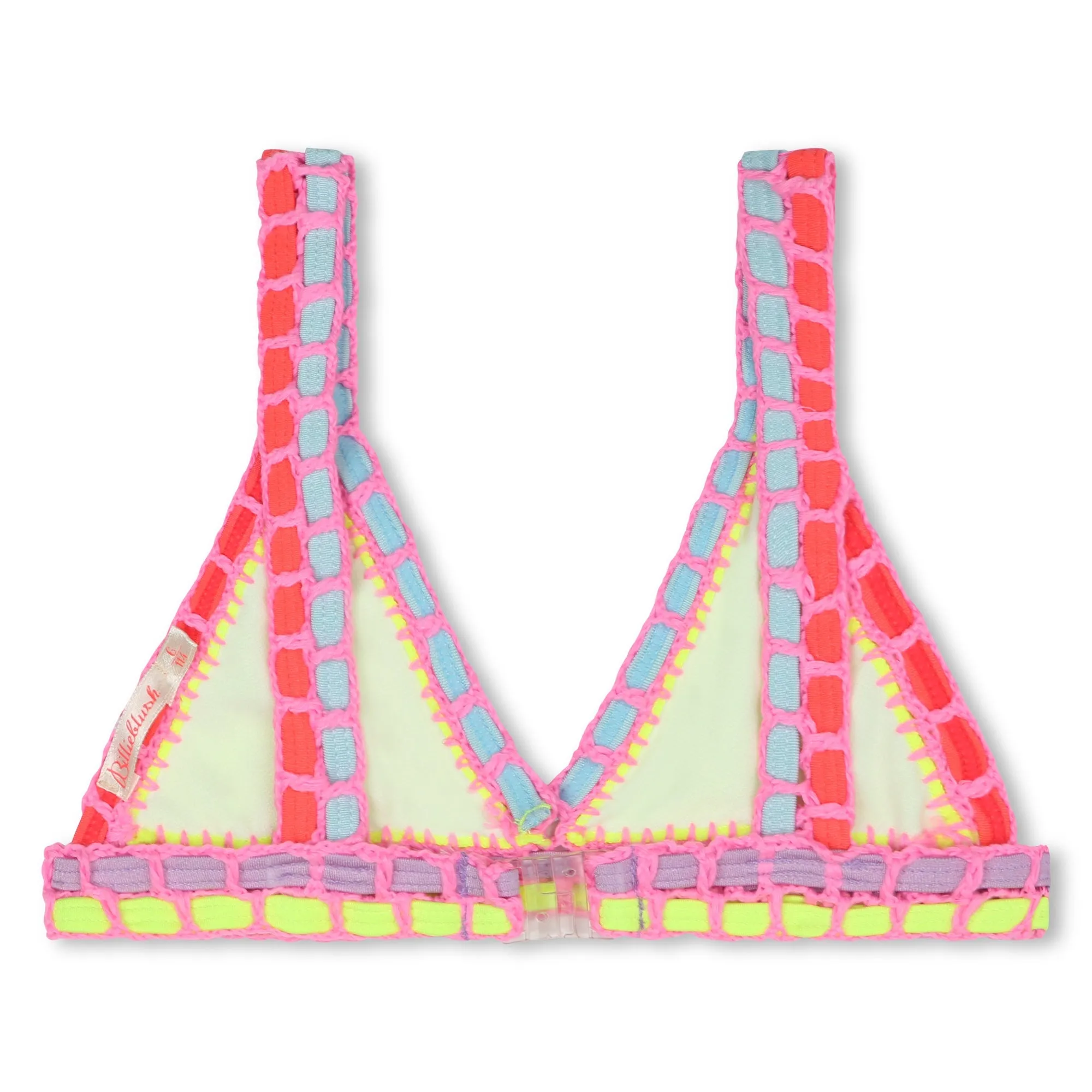 Yellow Crochet Trim Bikini